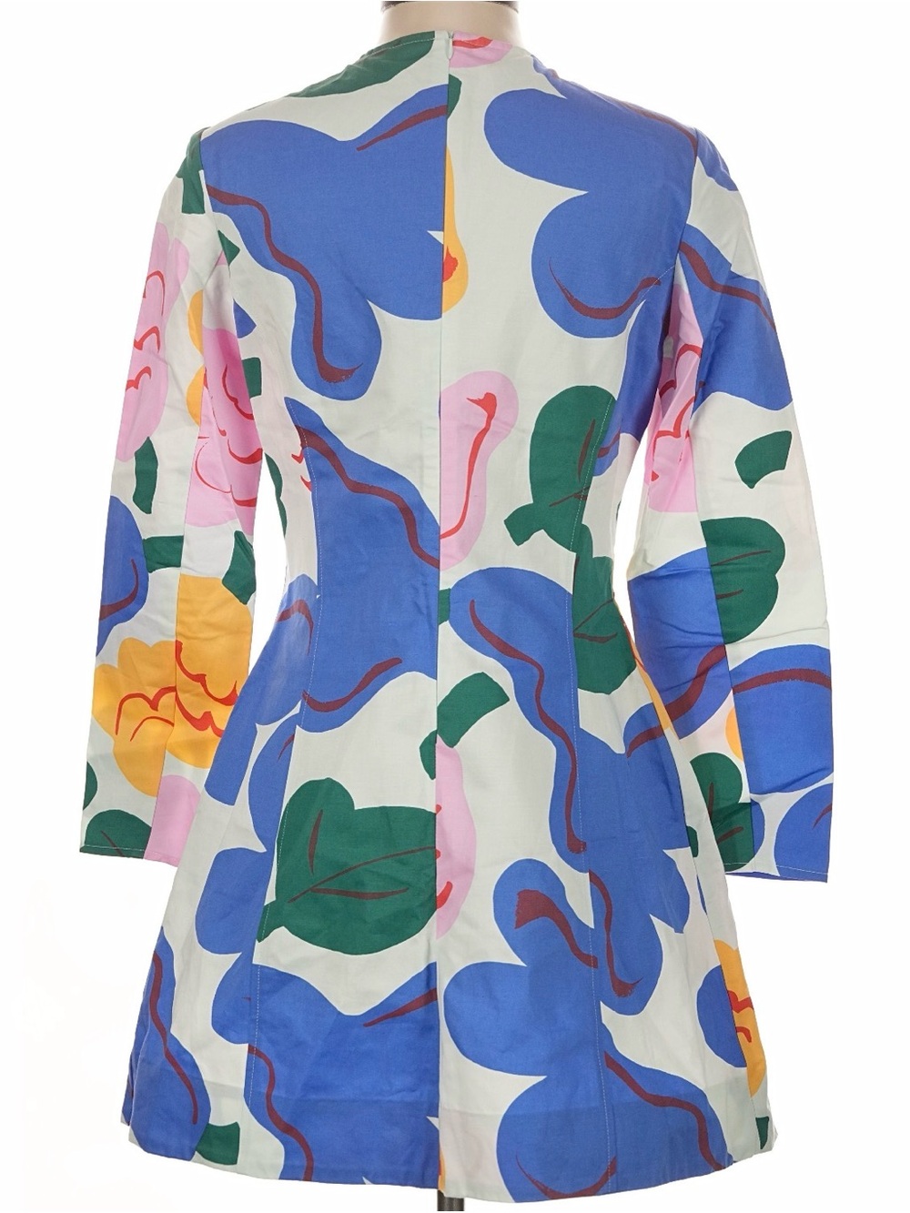 Marimekko Iloinen Kukasta Kukkaan Dress Sz US 6/36 - Picture 8 of 14